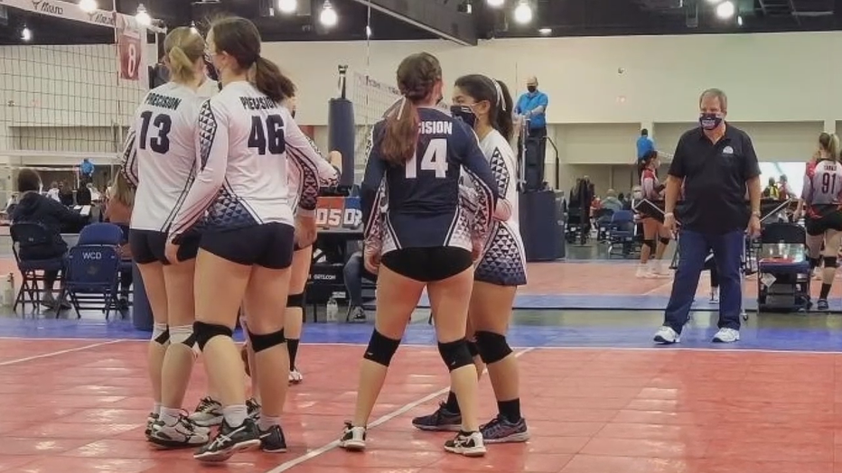 Winter Classic Volleyball 2025 Milwaukee Randy Carrissa