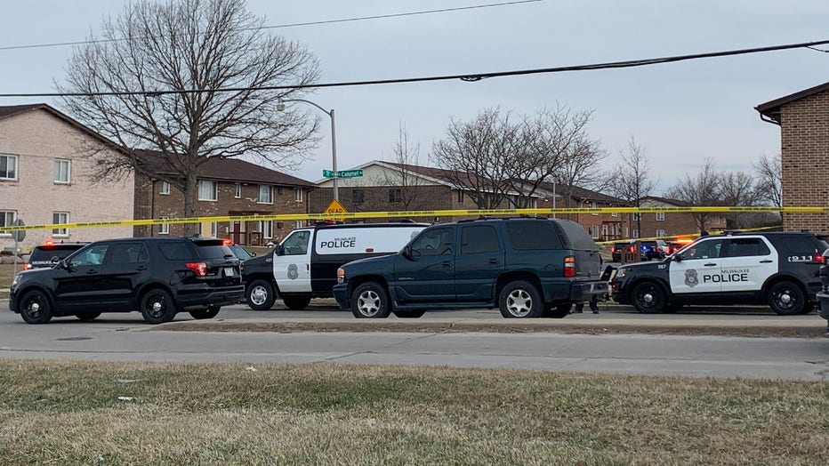 Police presence near 78th and Calumet, Milwaukee