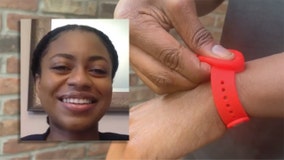 Marquette student creates hand sanitizer wristband dispenser