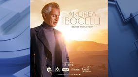 Andrea Bocelli to open US tour at Fiserv Forum on Oct. 13