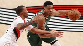 Antetokounmpo has 47, Bucks beat Blazers 127-109