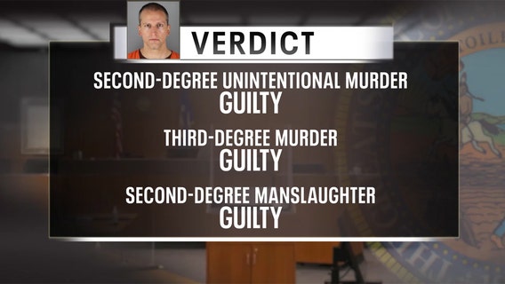 Officials, community leaders react to Derek Chauvin guilty verdicts