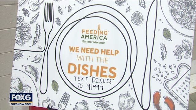 Feeding America Eastern Wisconsin needs your help -- with the dishes