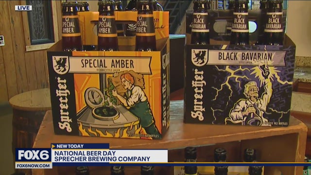 Celebrate National Beer Day with visit to Sprecher Brewing Company