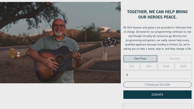 Guitars 4 Vets: MKE nonprofit's website crashes after ACM spotlight