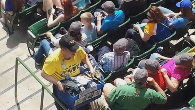 Fans welcomed into ballpark for opening day, but not beer vendors