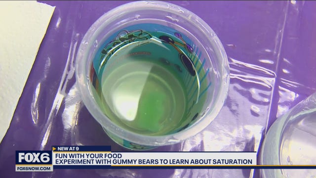 Parents usually discourage kids from playing with their food -- but here's an exception