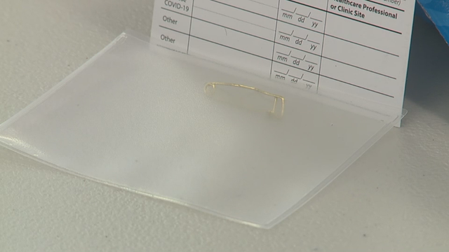 'Take a picture, email it:' Keeping COVID-19 vaccine cards safe