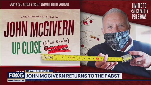 Milwaukee's own John McGivern returns to the stage this weekend