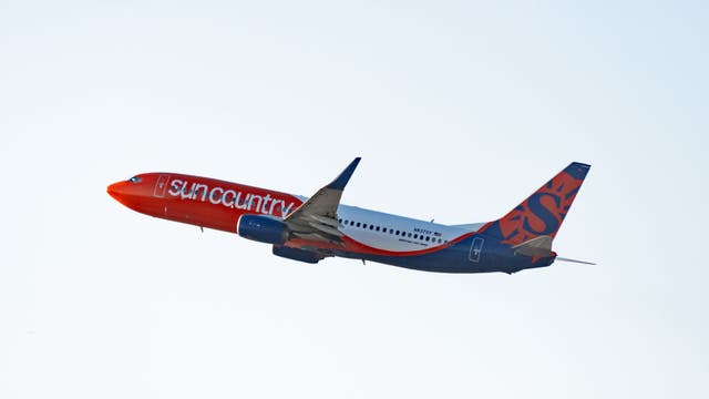 Sun Country Airlines offers nonstop flights from MKE to 5 destinations