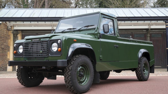 Prince Philip designed his own hearse, a modified Land Rover, to carry his coffin in procession