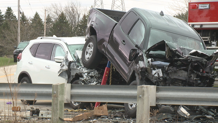 Caledonia man dies after 4-vehicle crash on Highway 32