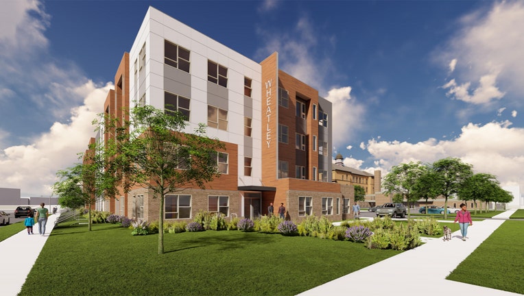 RENDERING: Former Phillis Wheatley Elementary School to be redeveloped into apartments