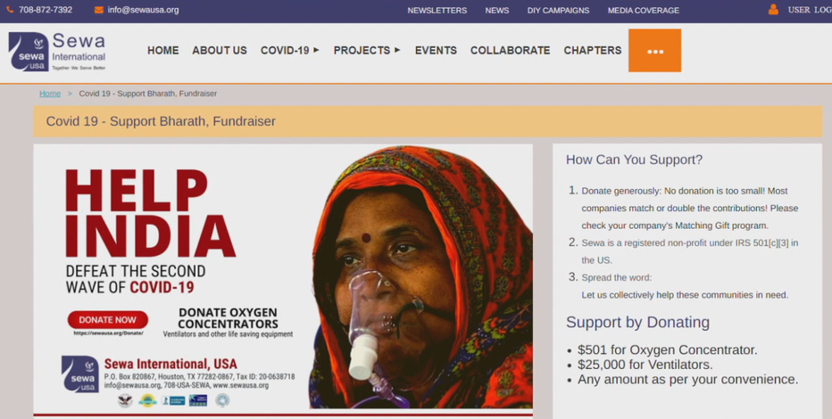 Wisconsin plea to help India as COVID cases there soar