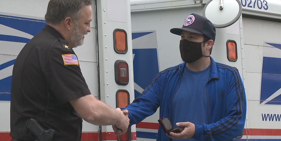 'I could feel it:' Cedarburg mail carrier saves man's life after fall