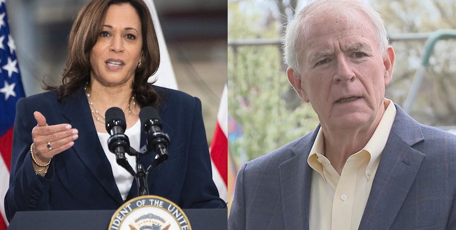 Barrett on vice presidential visit; Harris to tout economic agenda