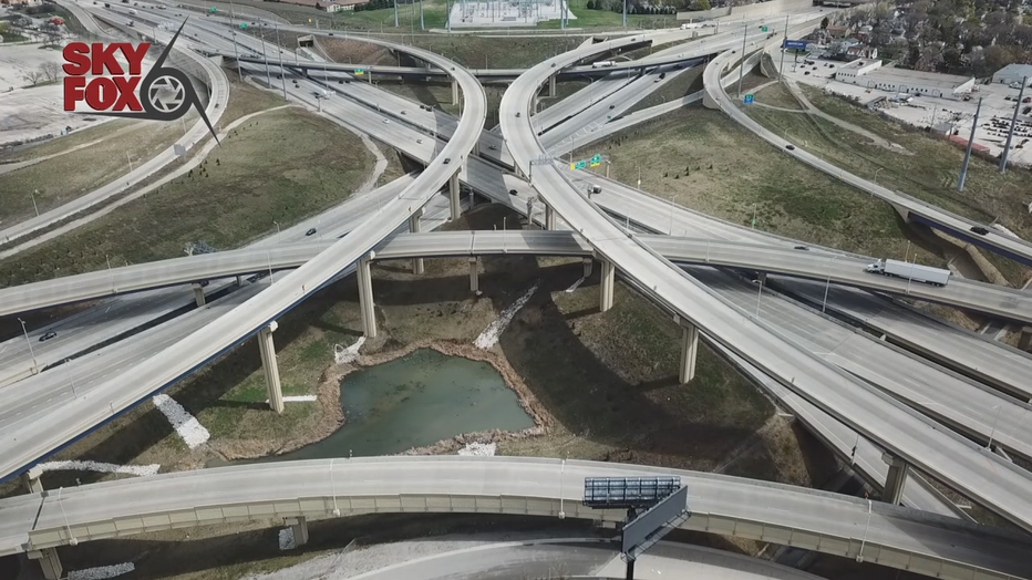 Zoo Interchange, Milwaukee