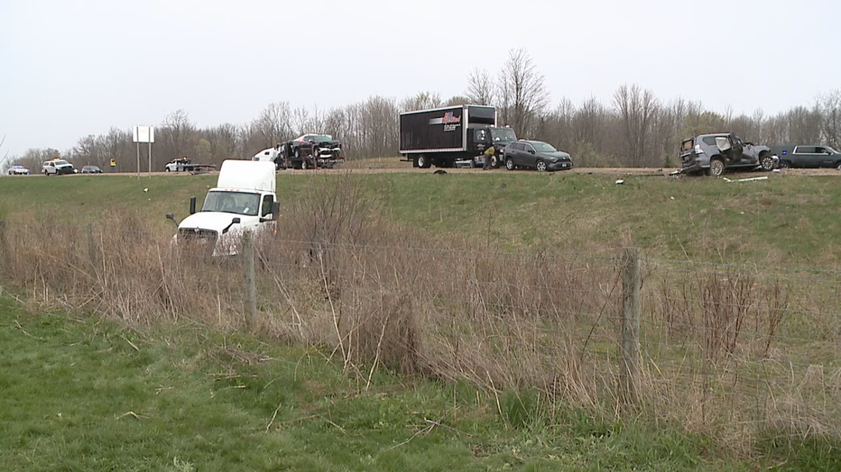 Pileup on I-41