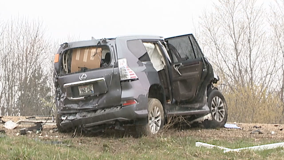 Interstate 41 Pileup In WI Caught On Camera 1 Driver Killed FOX6   9P WASHINGTON COUNTY FREEWAY CRASH PKG WITI0377 14 00.00.38.19 