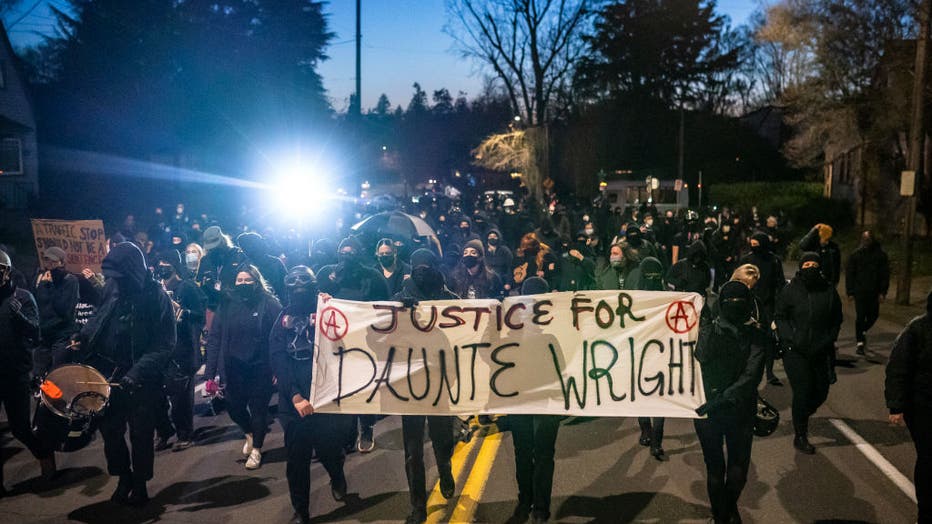Protests Break Out Across U.S. After Police Shooting Death Of Daunte Wright