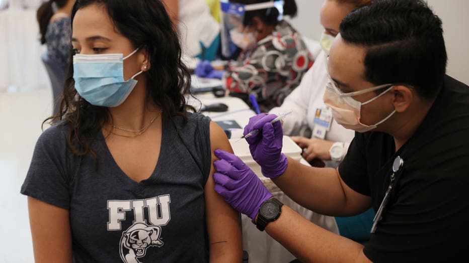 Colleges In Miami-Dade County Set Up Vaccination Programs For Students