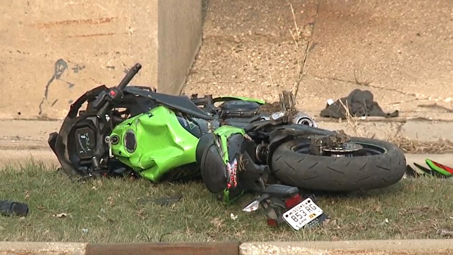 Fatal motorcycle crash on N. Sherman Boulevard, Milwaukee