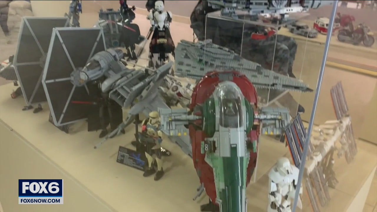 Star Wars LEGO builds help Milwaukee veteran with PTSD