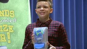 Racine student's sanitizer design wins award