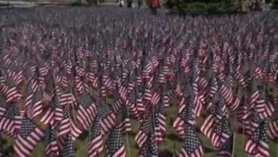 Milwaukee 'Field of Flags' honors veterans at lakefront