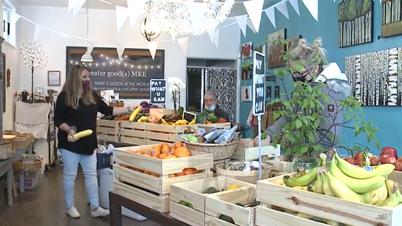 Grocery store off North Avenue lets shoppers pay what they can