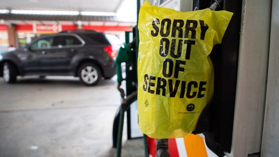 Gas shortages still plaguing Americans after week of panic buying