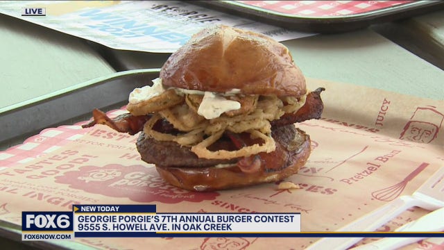 Sample unique burgers at Georgie Porgie’s 7th Annual Burger Contest