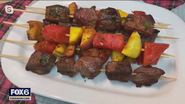 Combining the sweet taste of summer with a great steak on the grill