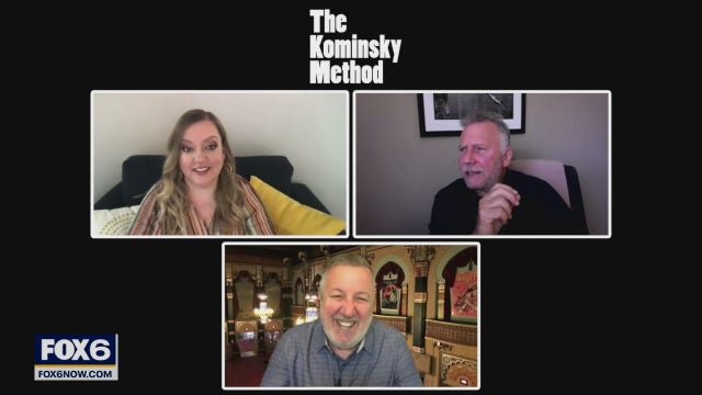 Gino talks with cast of 'The Kominsky Method'