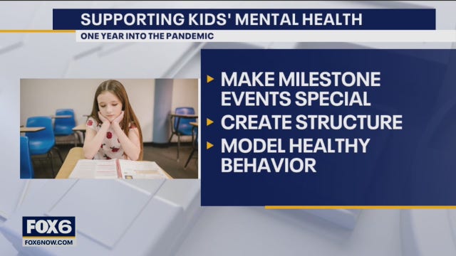 Ways parents can support kids' mental health