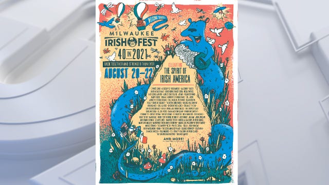Milwaukee Irish Fest releases lineup, will take place Aug. 20, 21, and 22