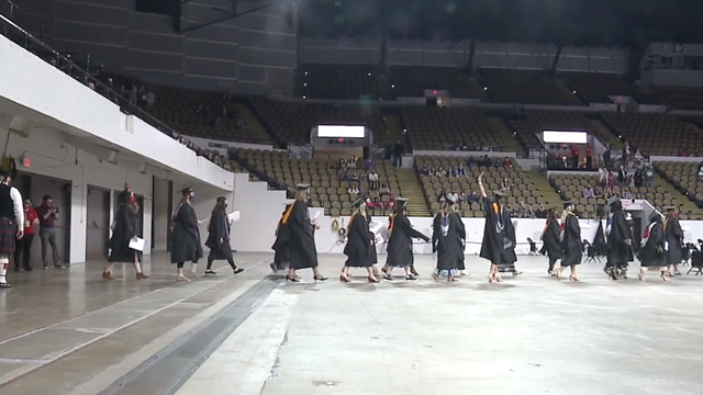 Cardinal Stritch in-person graduation at Panther Arena