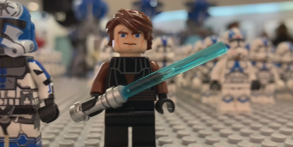 Star Wars LEGO builds help vet with PTSD