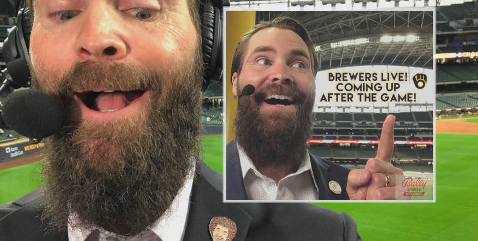 Dillard joins Brewers' TV broadcasts after 18 seasons as player