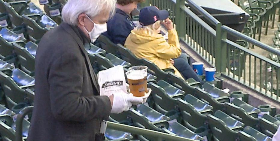 Milwaukee Brewers game capacity 50% for 1st time