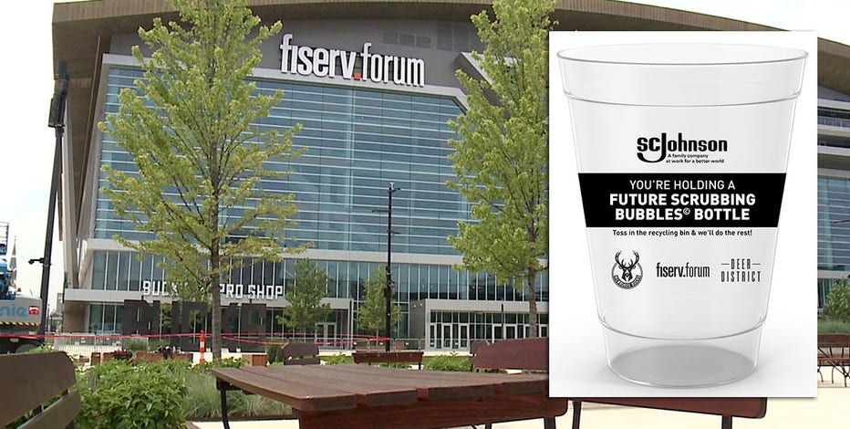 Fiserv Forum, SC Johnson recycling and cleaning initiative revealed