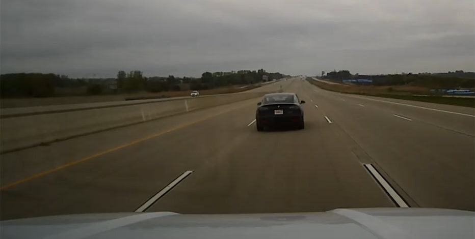 Man driving Tesla 'asleep,' Kenosha County sheriff's officials say