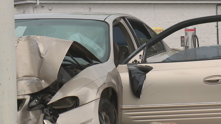 Crash at 3 Mile Road and Erie Street, Racine