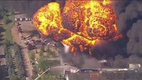 Illinois chemical plant fire: Foam used contains 'forever chemicals'