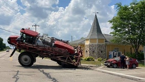 Town of Waterford tractor crash