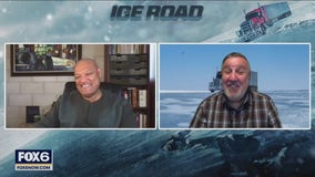 Gino talks with star from Netflix film 'The Ice Road'