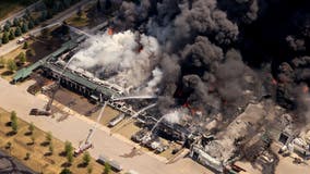 Illinois chemical plant fire: Foam brings blaze 'under control'