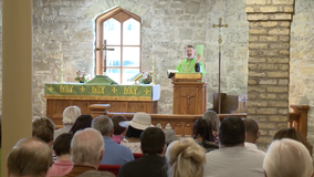 Trinity Evangelical Lutheran hosts 1st service since 2018 blaze