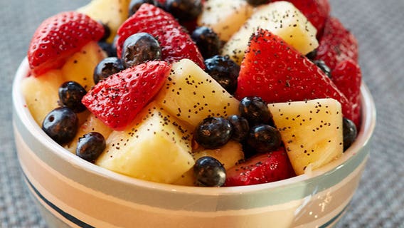 Fruit salad perfect for summer BBQs