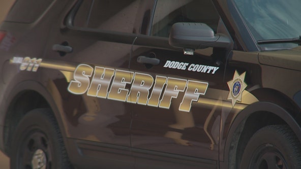Dodge County crash; driver crosses centerline, strikes dump truck